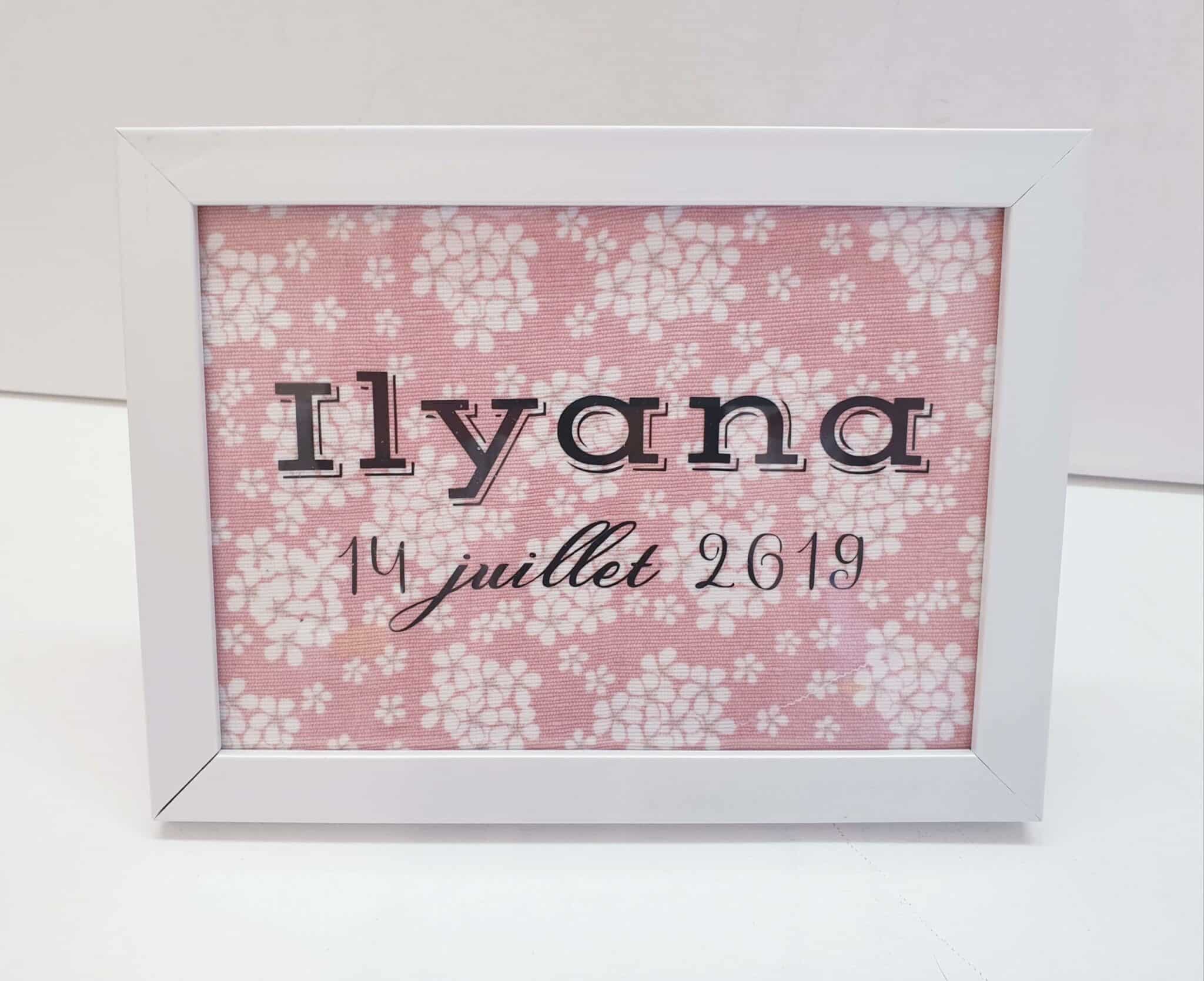 Cadre à messages personnalisé - Format 10cm x 15cm – Image 2