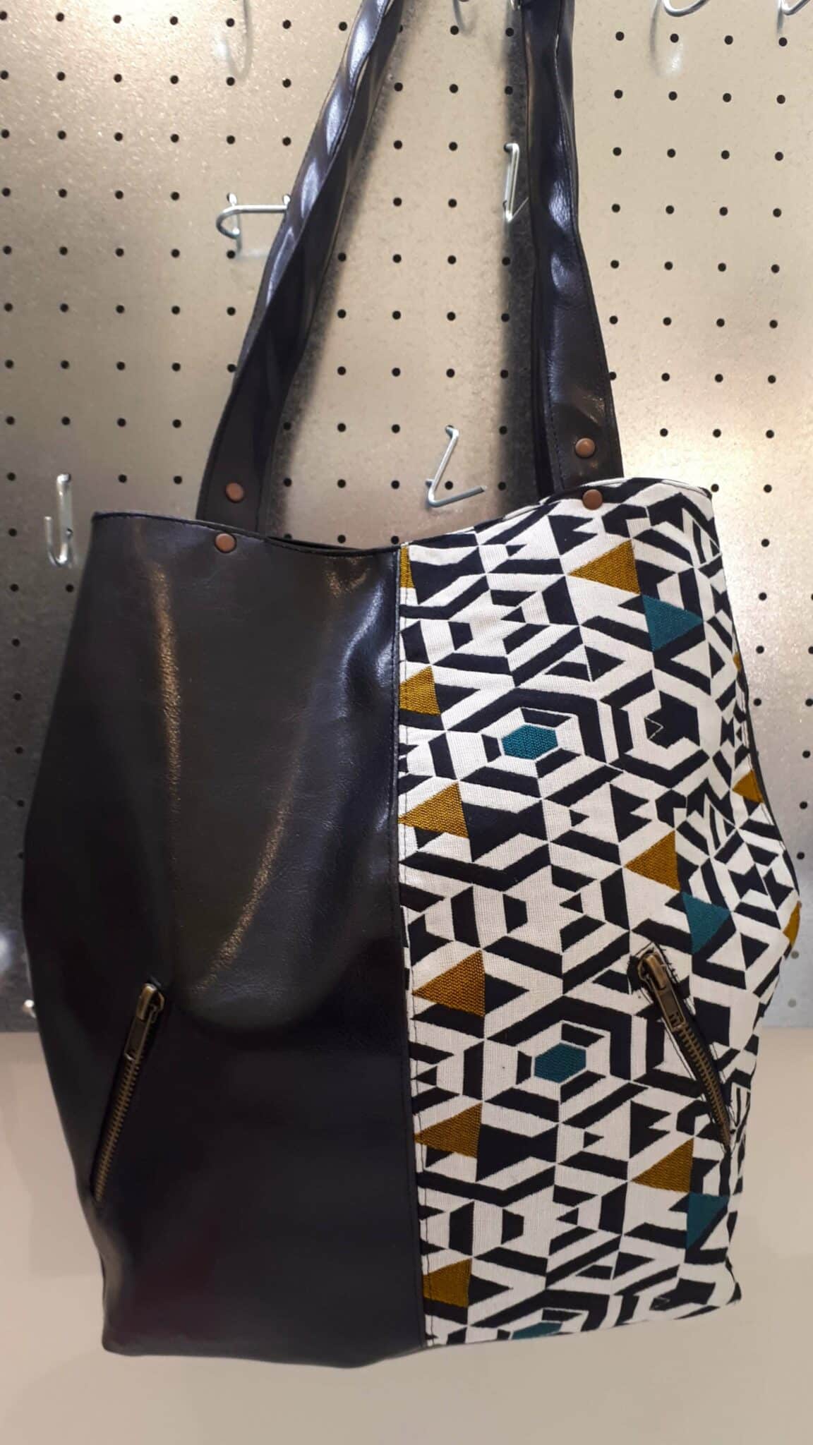 Sac losange noir