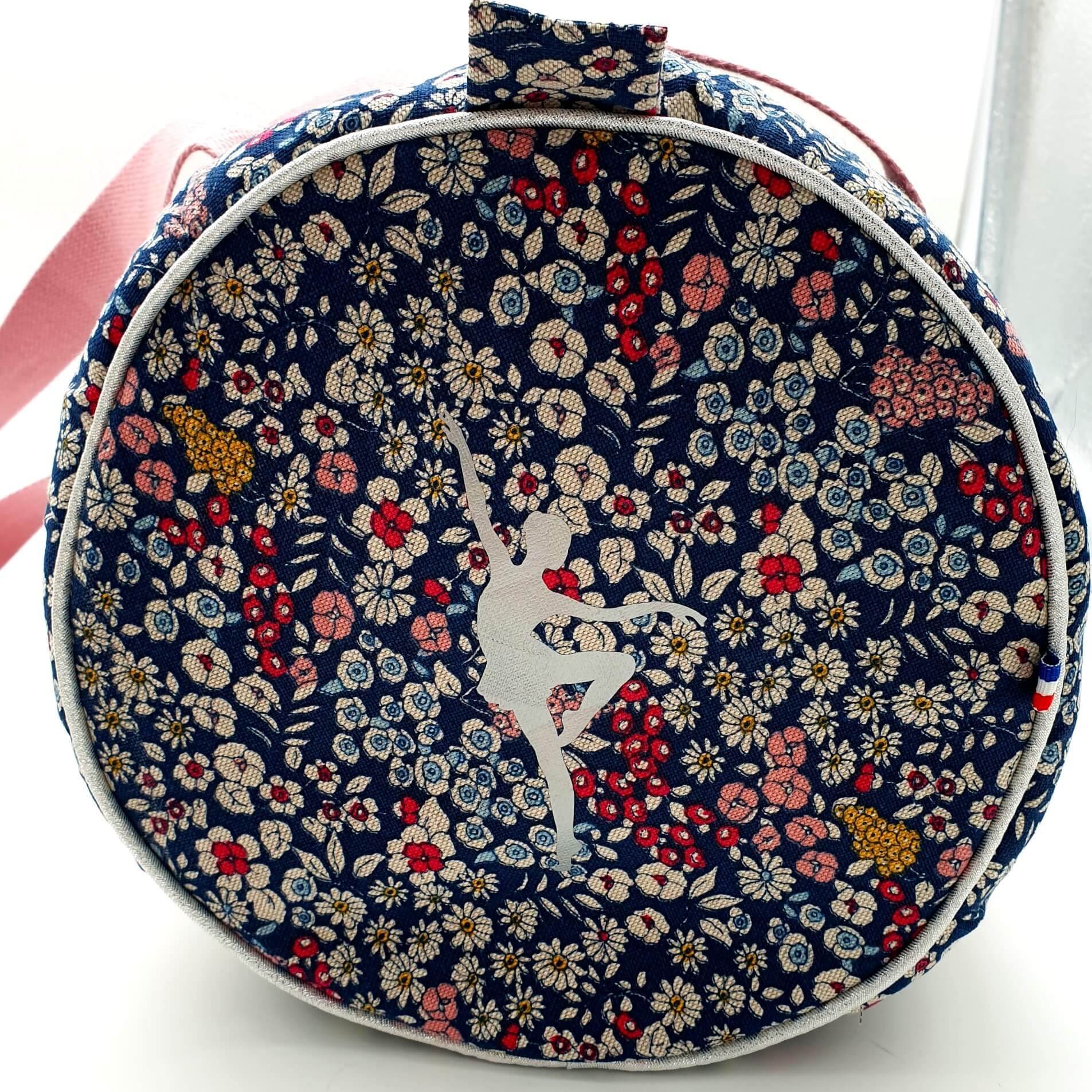 Sac de dance personnalisé Liberty marine Jasmine danseuse