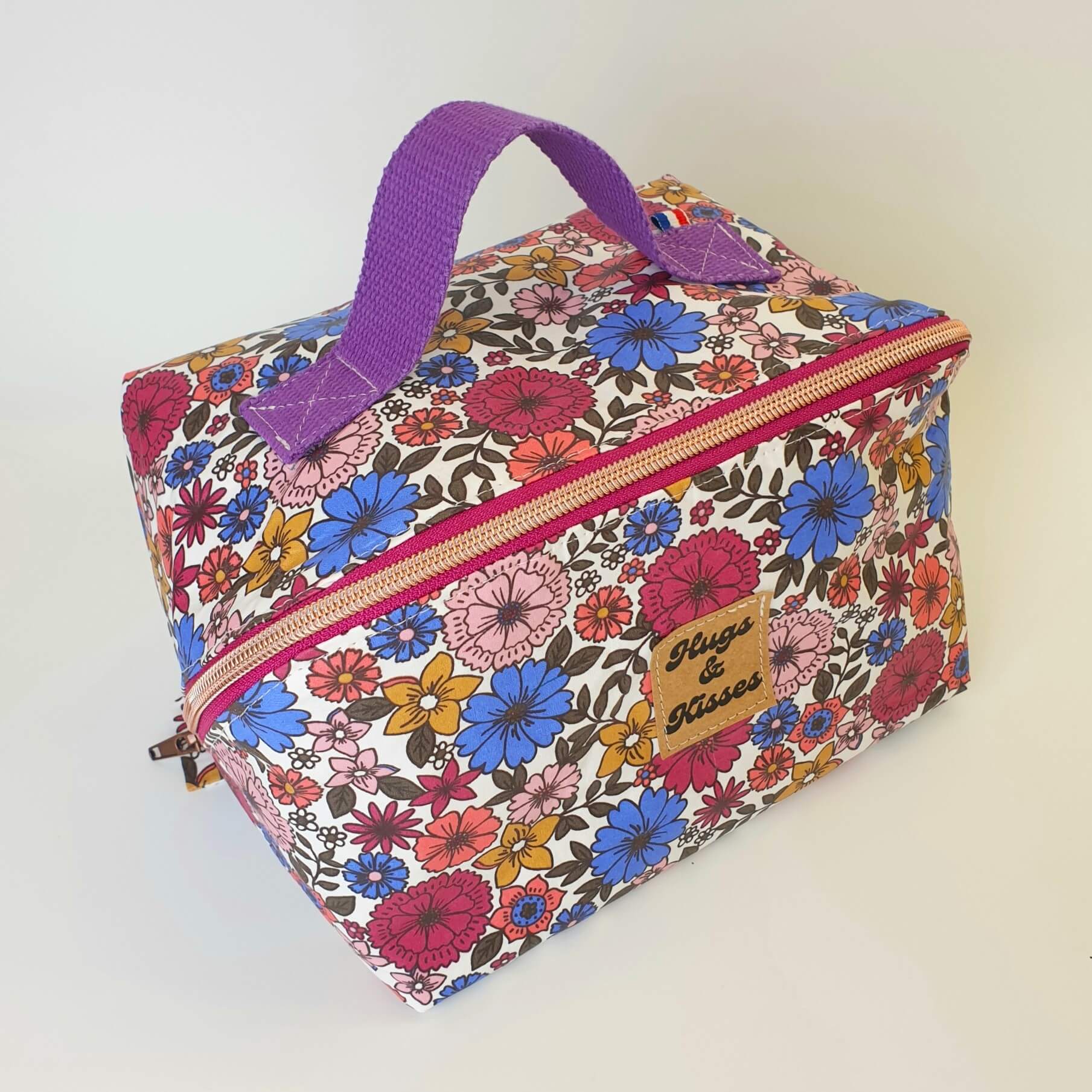 Trousse cosmétique grande ouverture Liberty