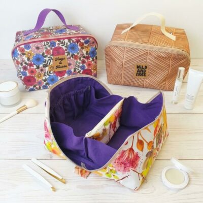 Trousse cosmétique grande ouverture Présentation