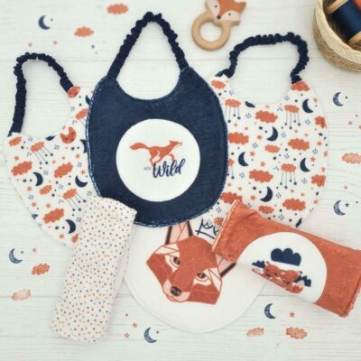 Bavoir bébé Renard