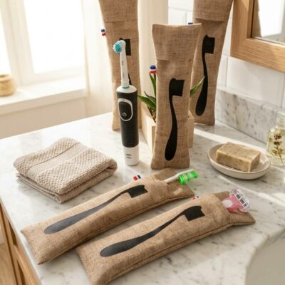 Étui à brosse à dent imperméable présentation