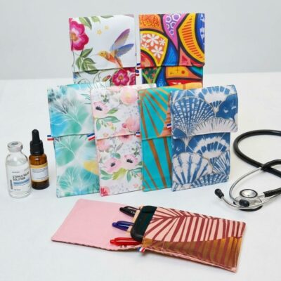 Pochette crayon ensemble présentation