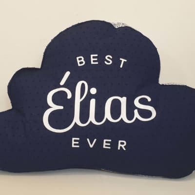 Coussin nuage sur-mesure & personnalisé