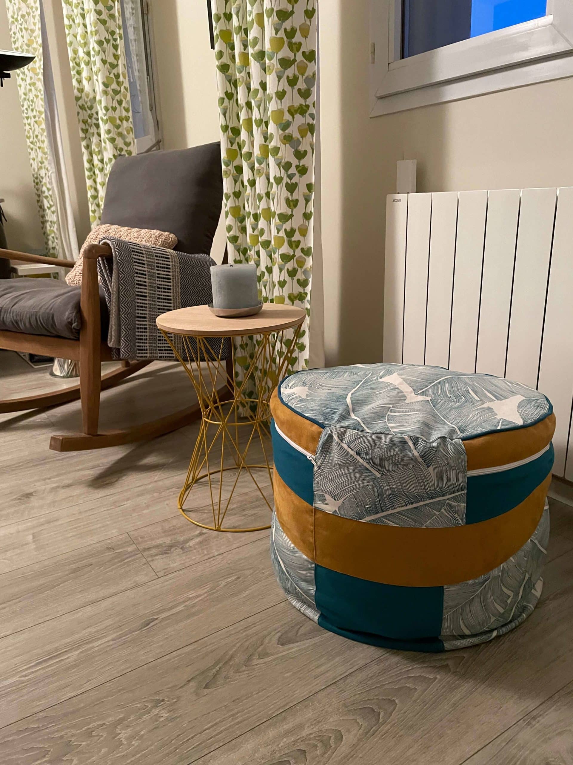Housse de pouf de salon SUR-MESURE – Image 7