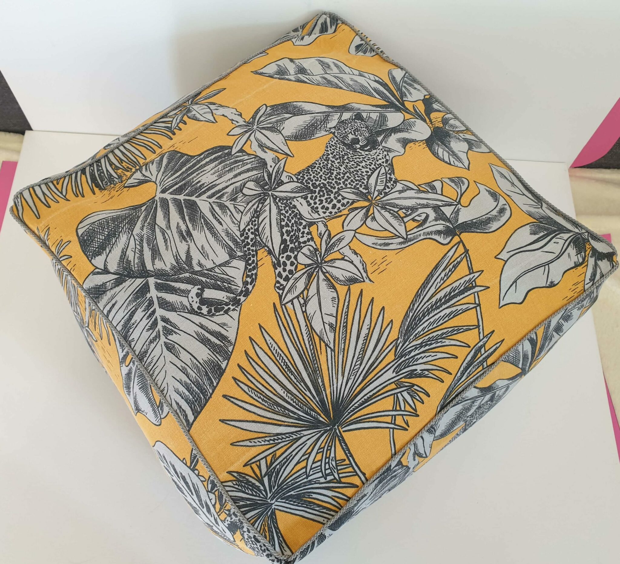Housse de pouf de salon SUR-MESURE – Image 6
