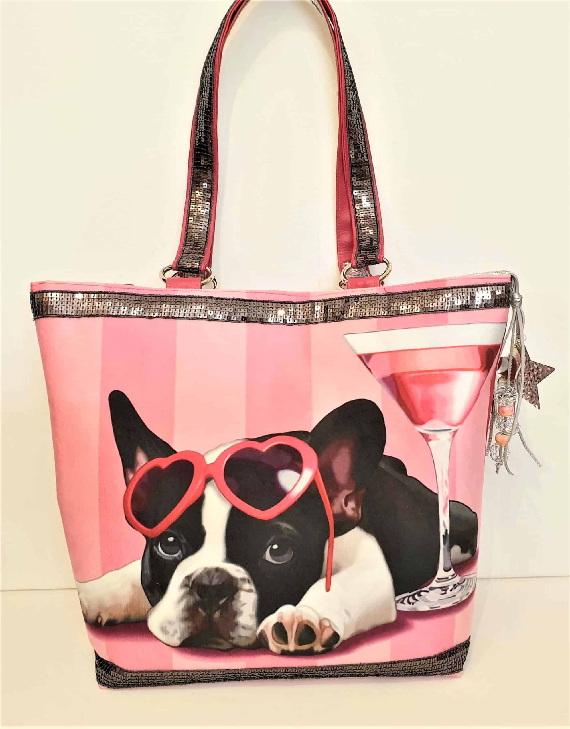 Cabas panneau dog