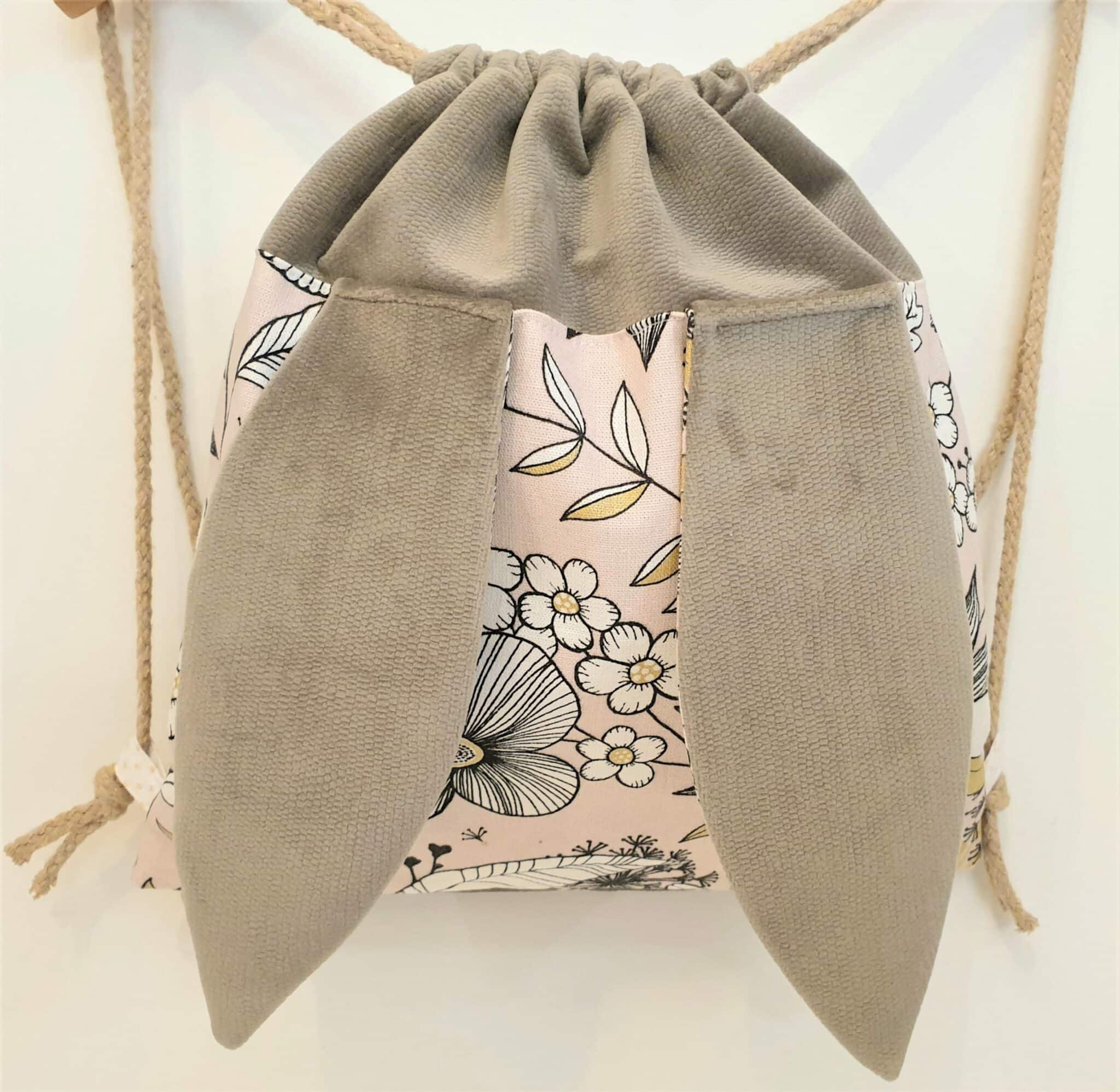 Sac à dos lapin SUR-MESURE