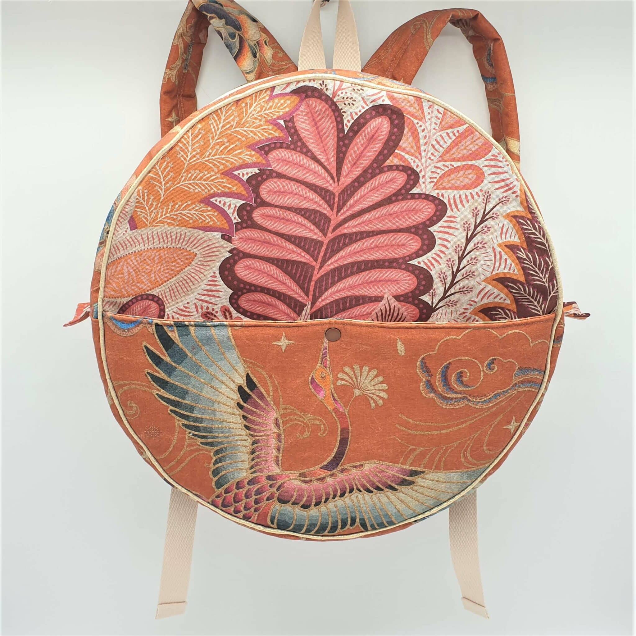 Sac à dos tambour poche 42 cm