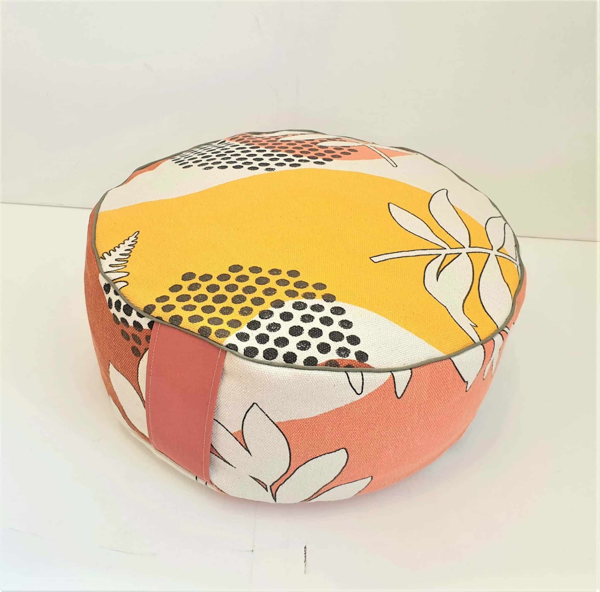 Votre coussin de méditation, déco & détente rond SUR-MESURE – Image 16