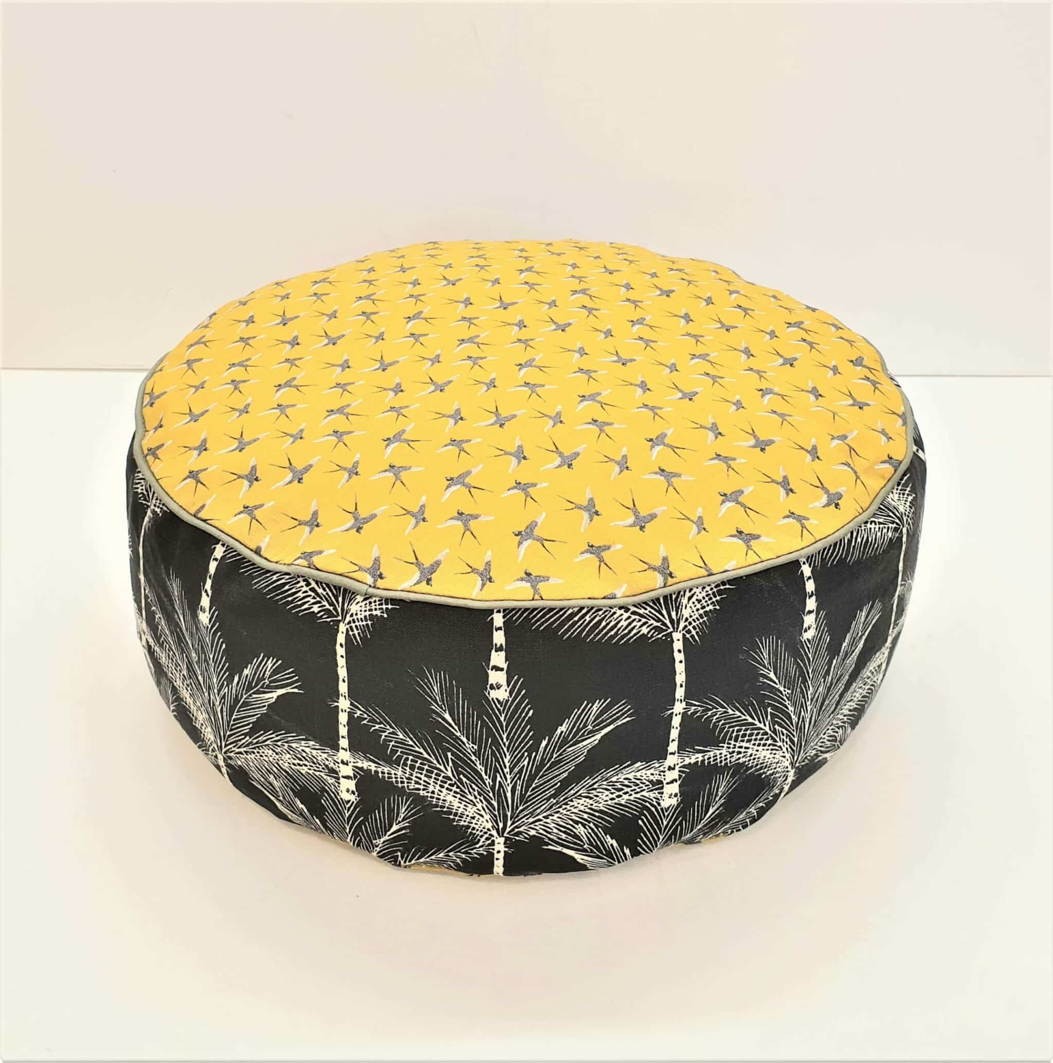 Votre coussin de méditation, déco & détente rond SUR-MESURE – Image 23