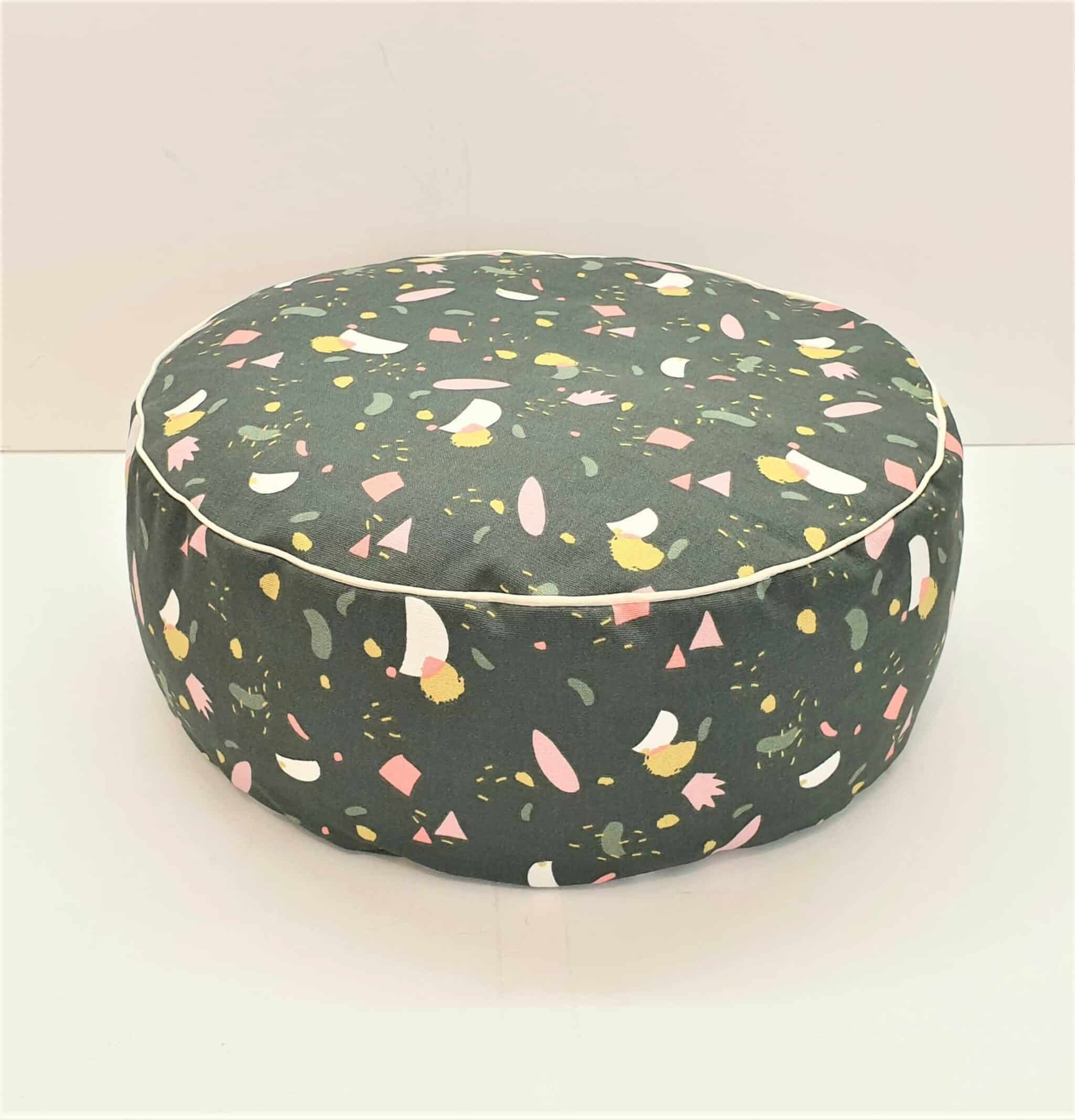 Votre coussin de méditation, déco & détente rond SUR-MESURE – Image 24
