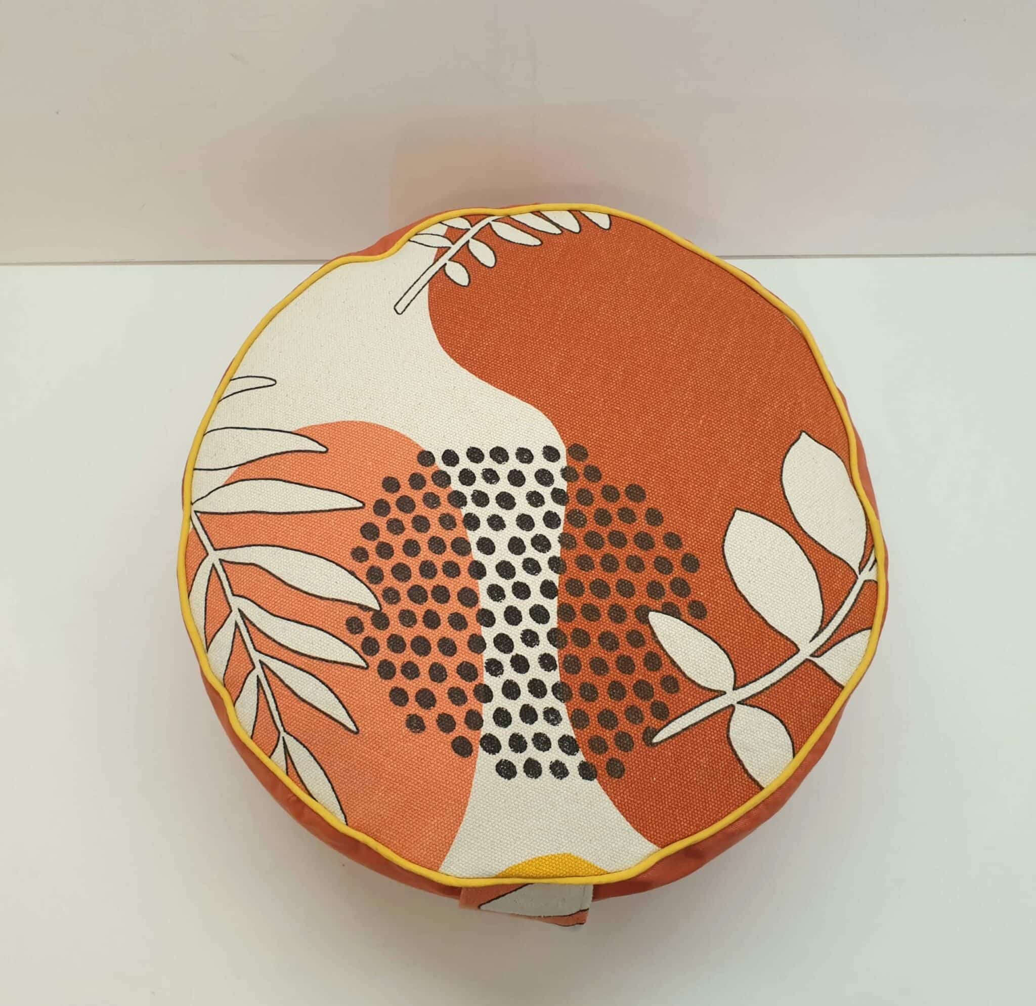 Votre coussin de méditation, déco & détente rond SUR-MESURE – Image 17