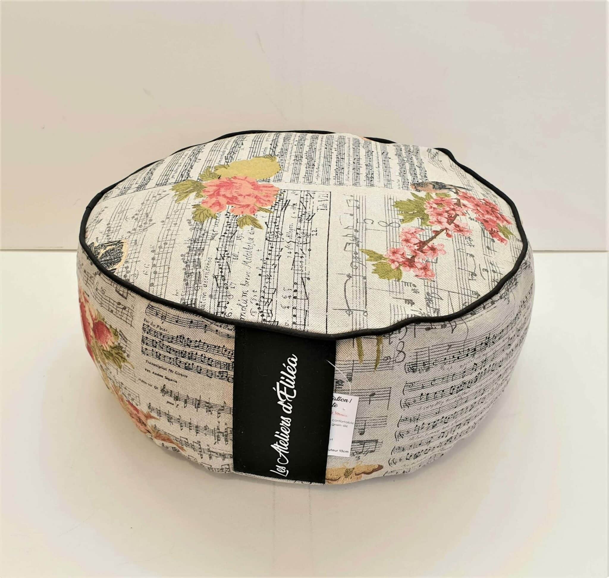 Votre coussin de méditation, déco & détente rond SUR-MESURE – Image 15