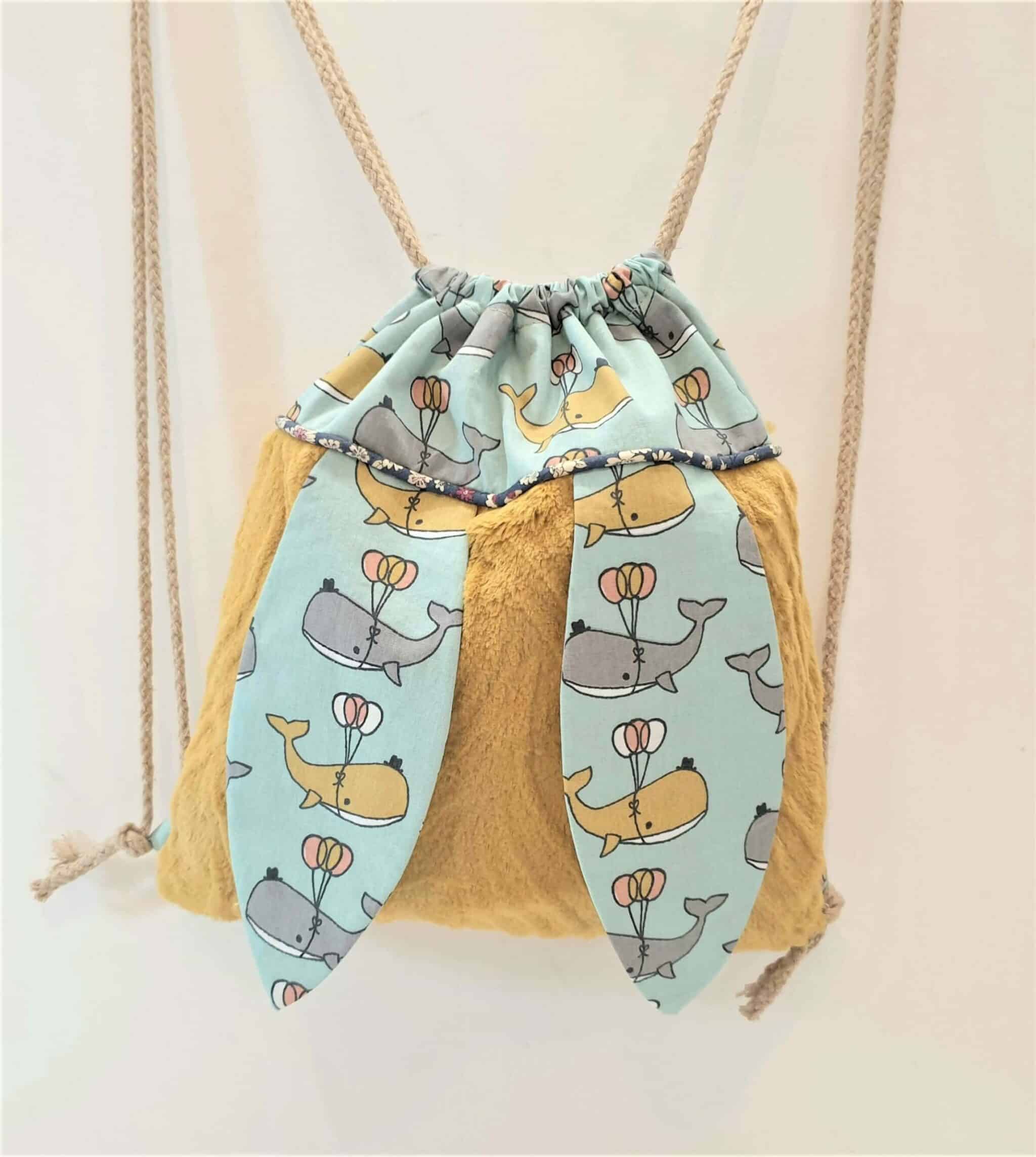 Sac à dos lapin SUR-MESURE