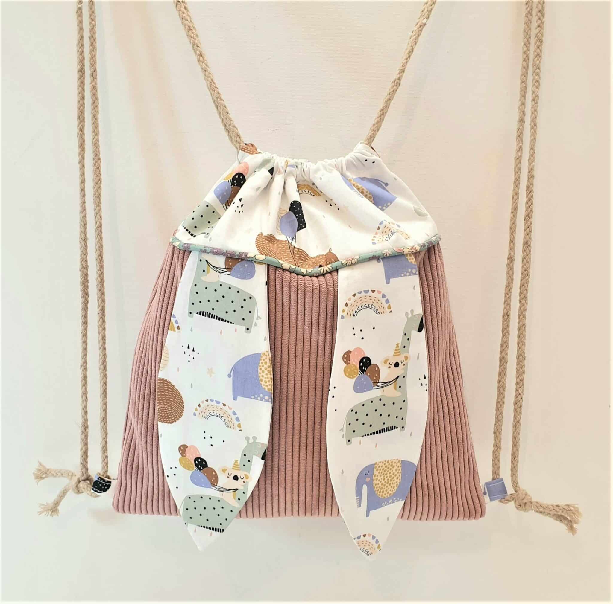 Sac à dos lapin SUR-MESURE