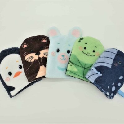 Mini-gants d'apprentissage Animaux marins