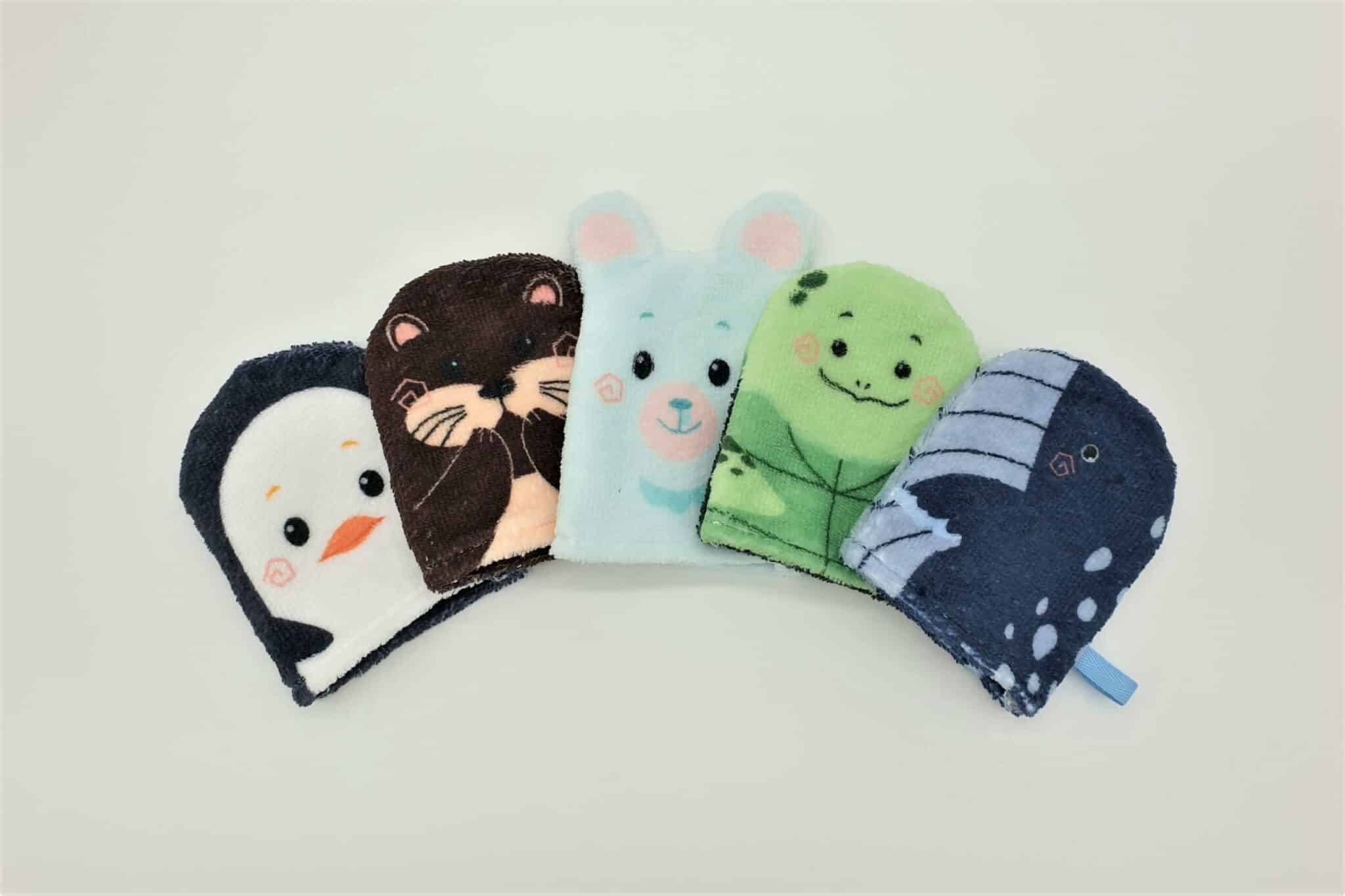 Mini-gants d'apprentissage Animaux marins