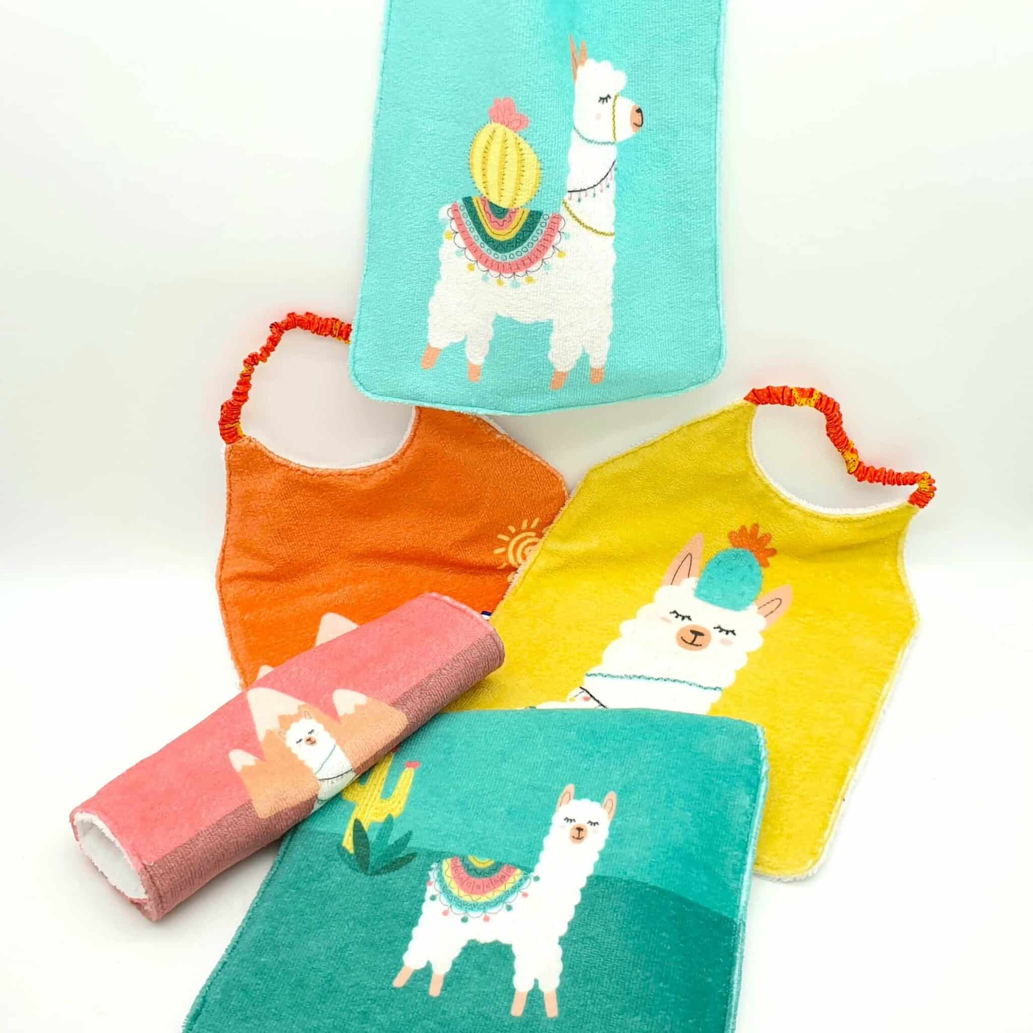 Serviette de table Lama ensemble