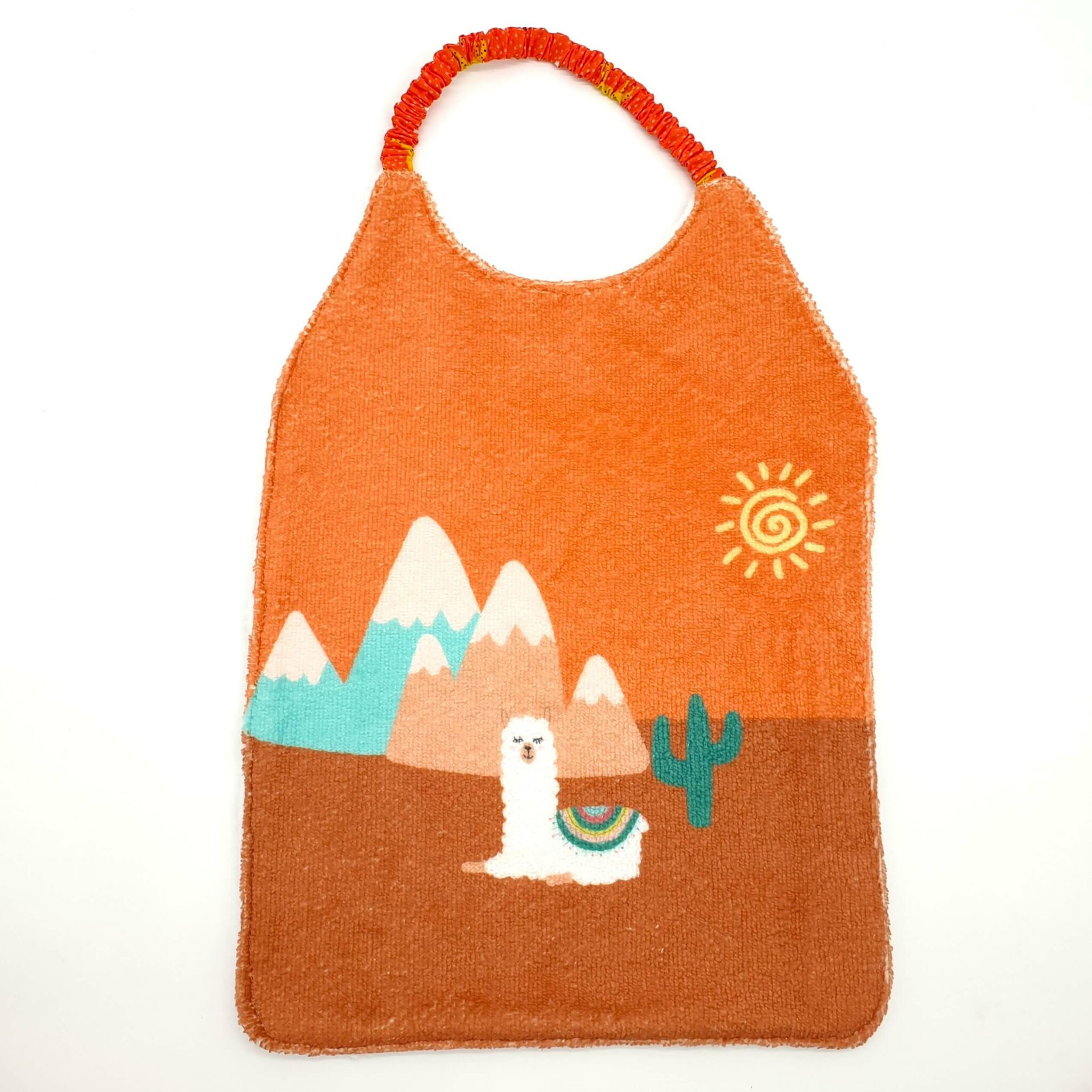 Serviette de table Lama marron