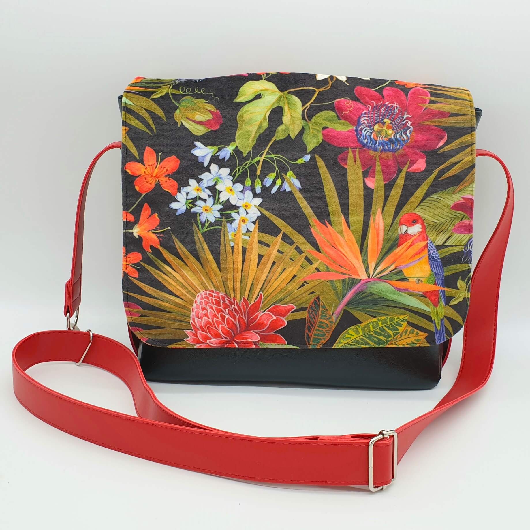 Sac à Main Femme Patchwork Multicolore - Cuir PU, Bandoulière, Fermeture éclair - Neuf Avec étiquettes