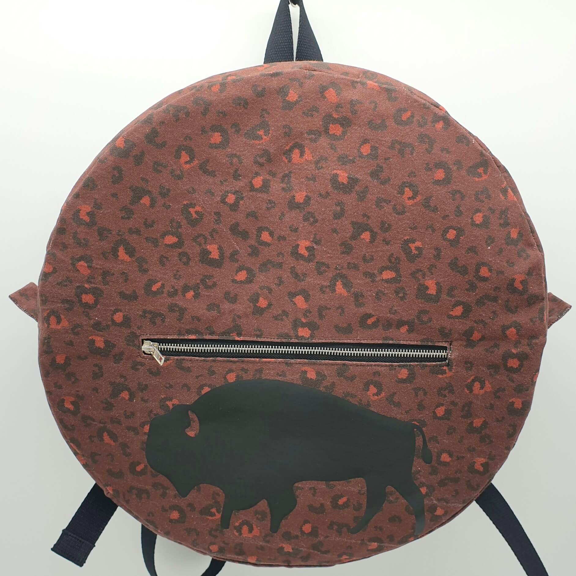Sac à dos pour tambour chamanique 37 face zippée