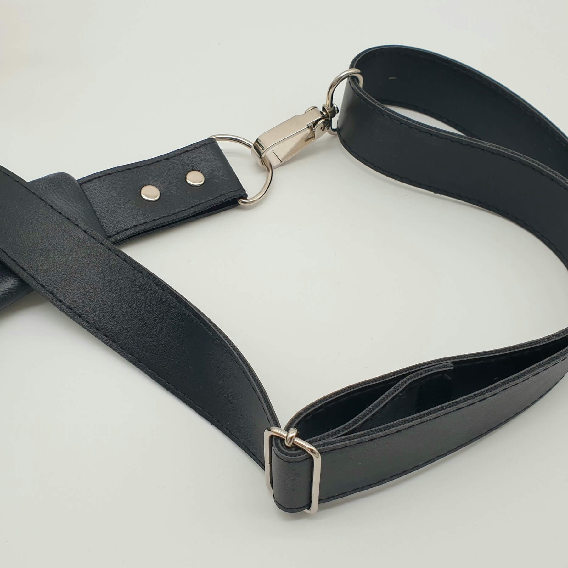 Sac banane de créateur simili bandoulière