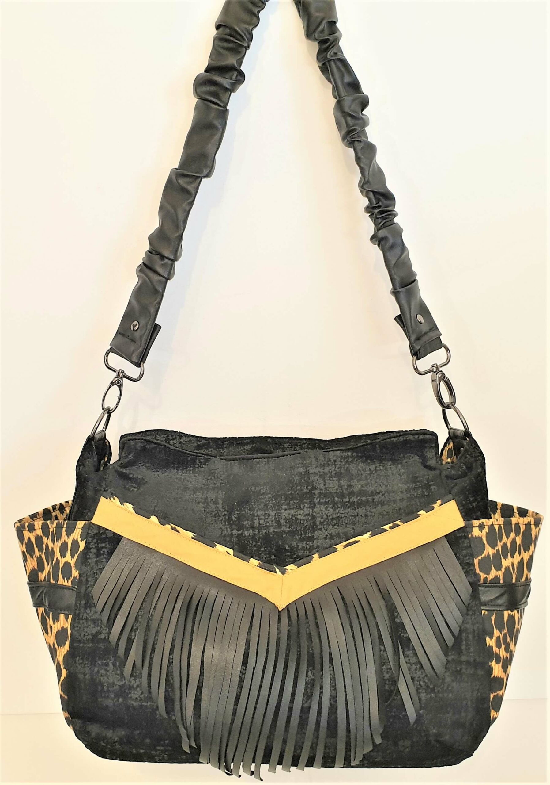 Sac à main poches