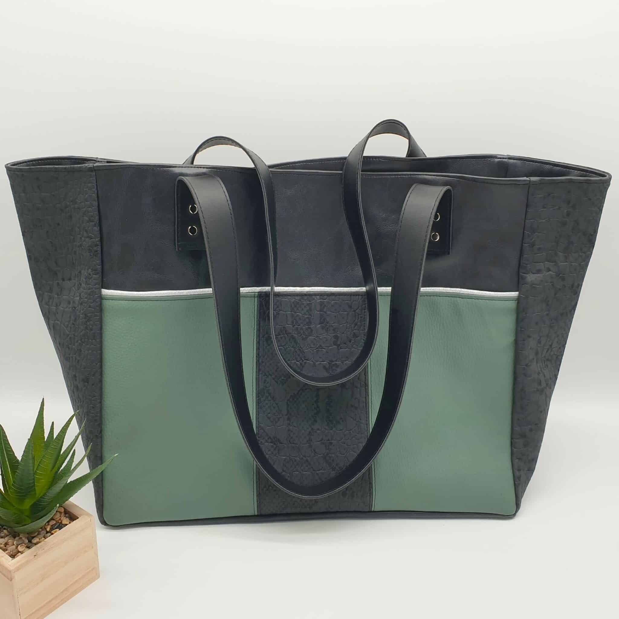 Sac cabas poche sur-mesure face 0