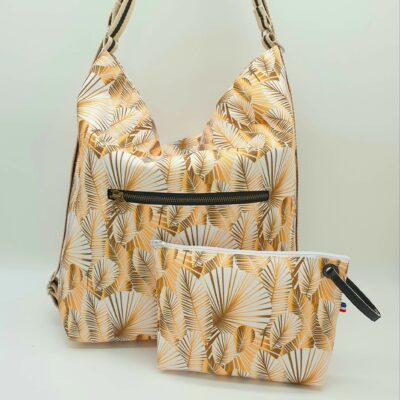 Sac imperméable transformable face