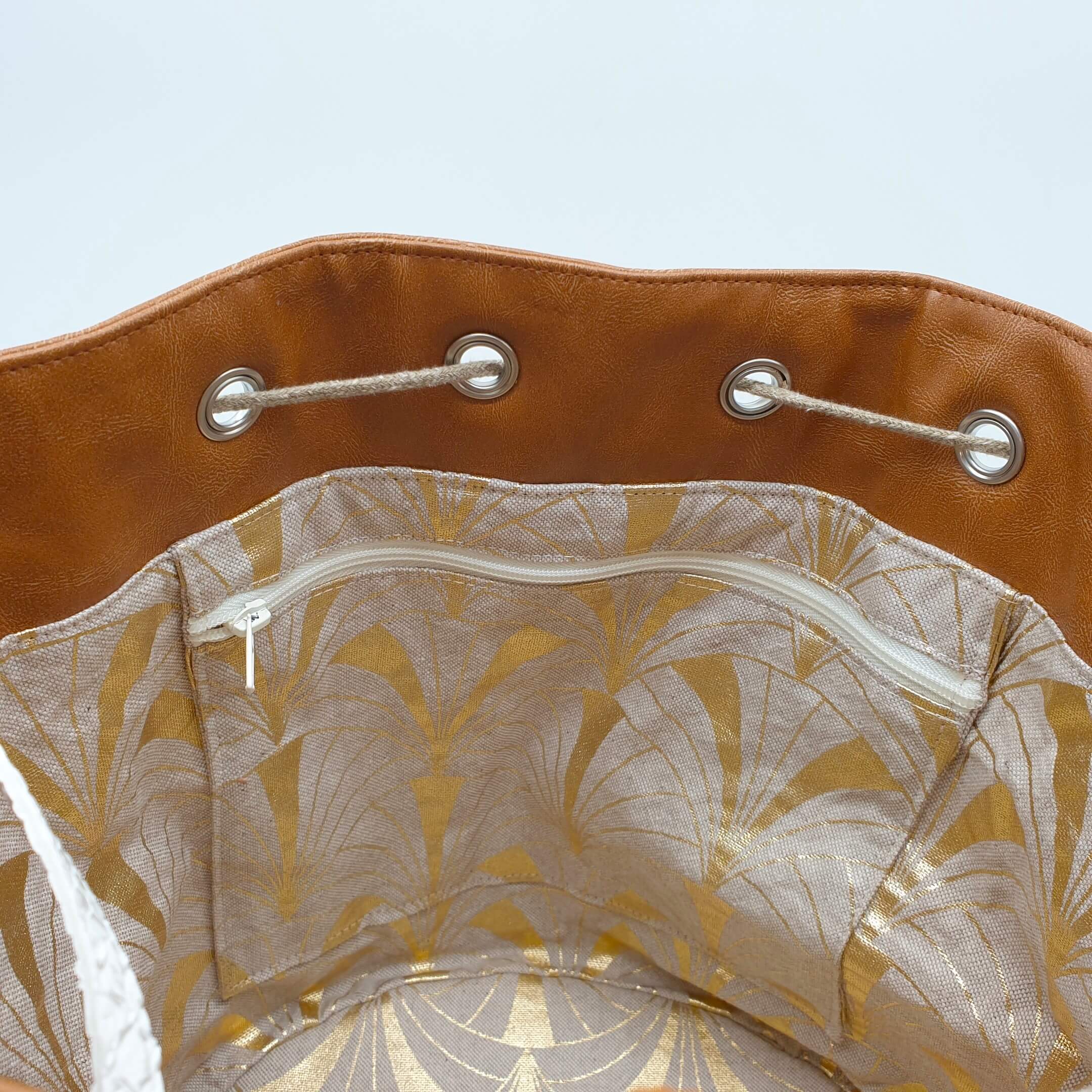 Sac seau Dragon doublure