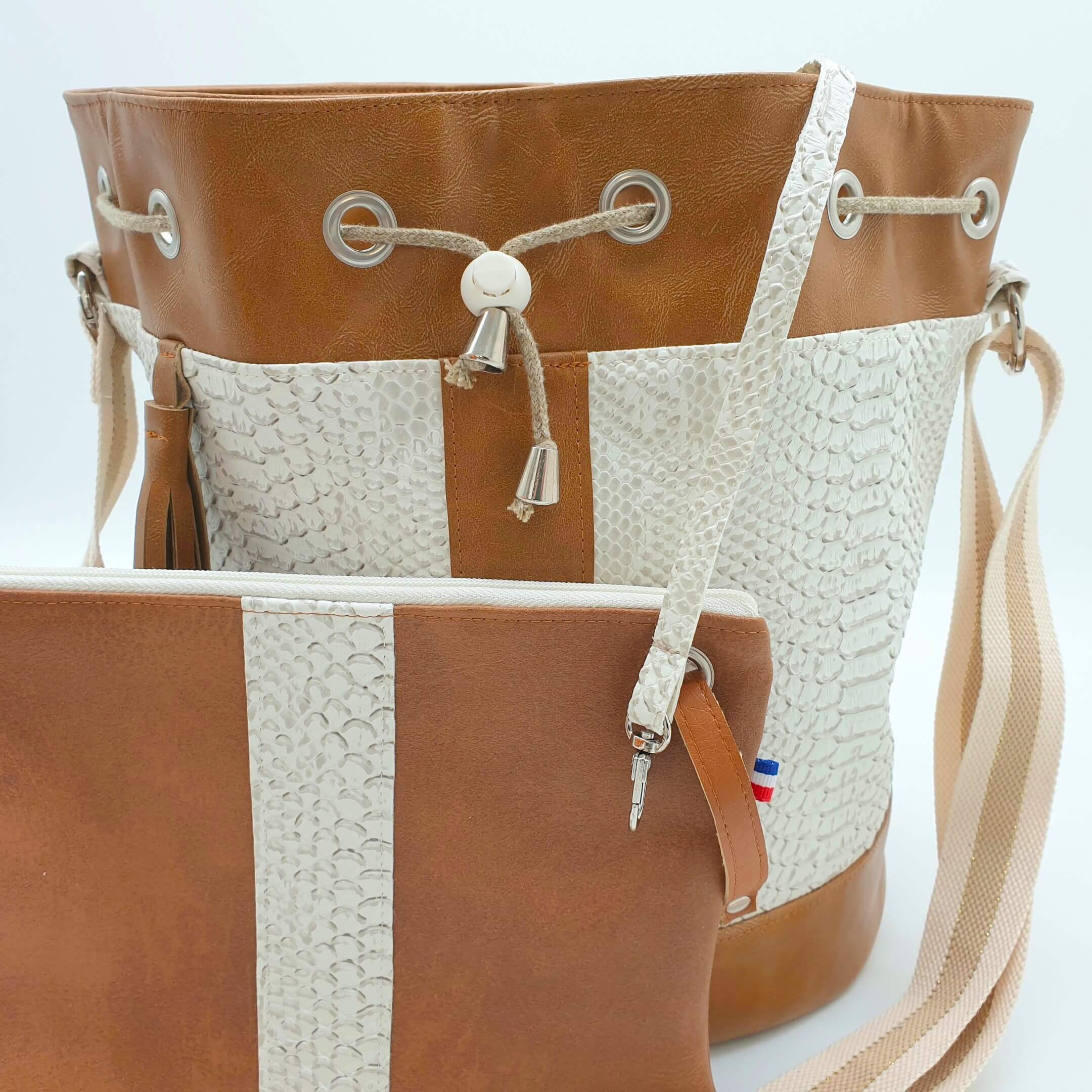 Sac seau Dragon lanière mousqueton