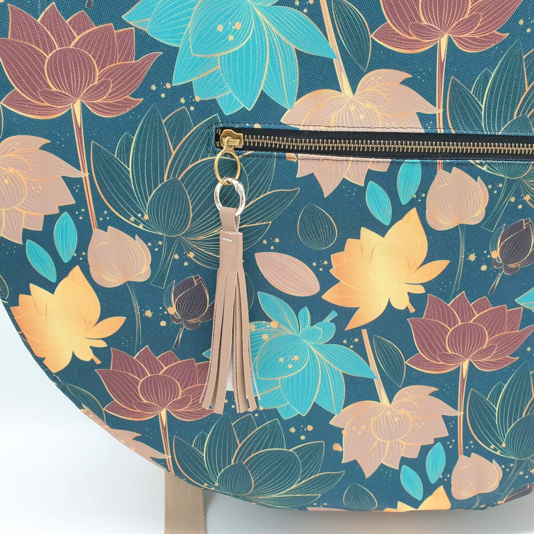 Sac à dos pour tambour chamanique 52cm pompon