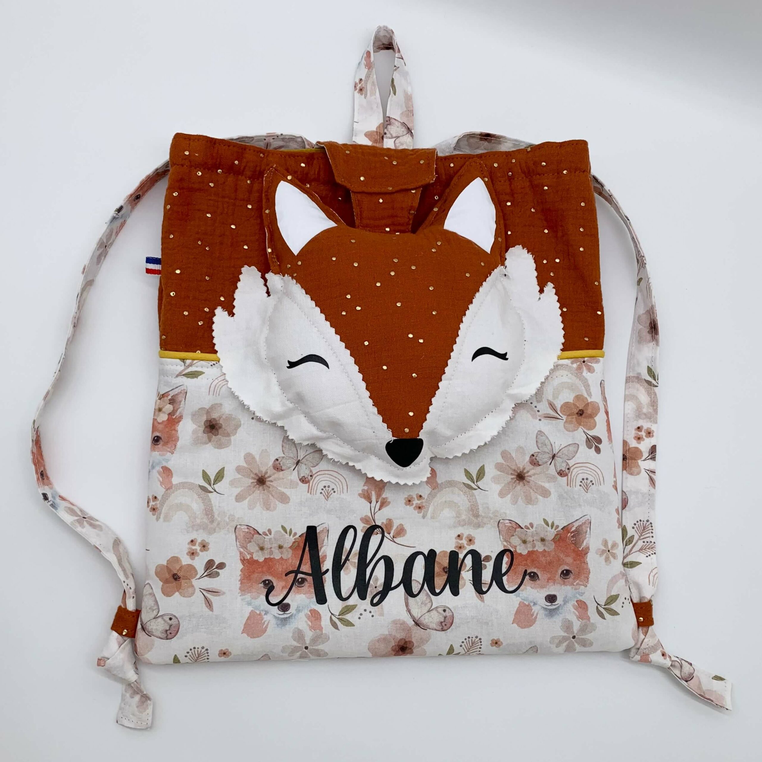 Sac à dos renard sur-mesure