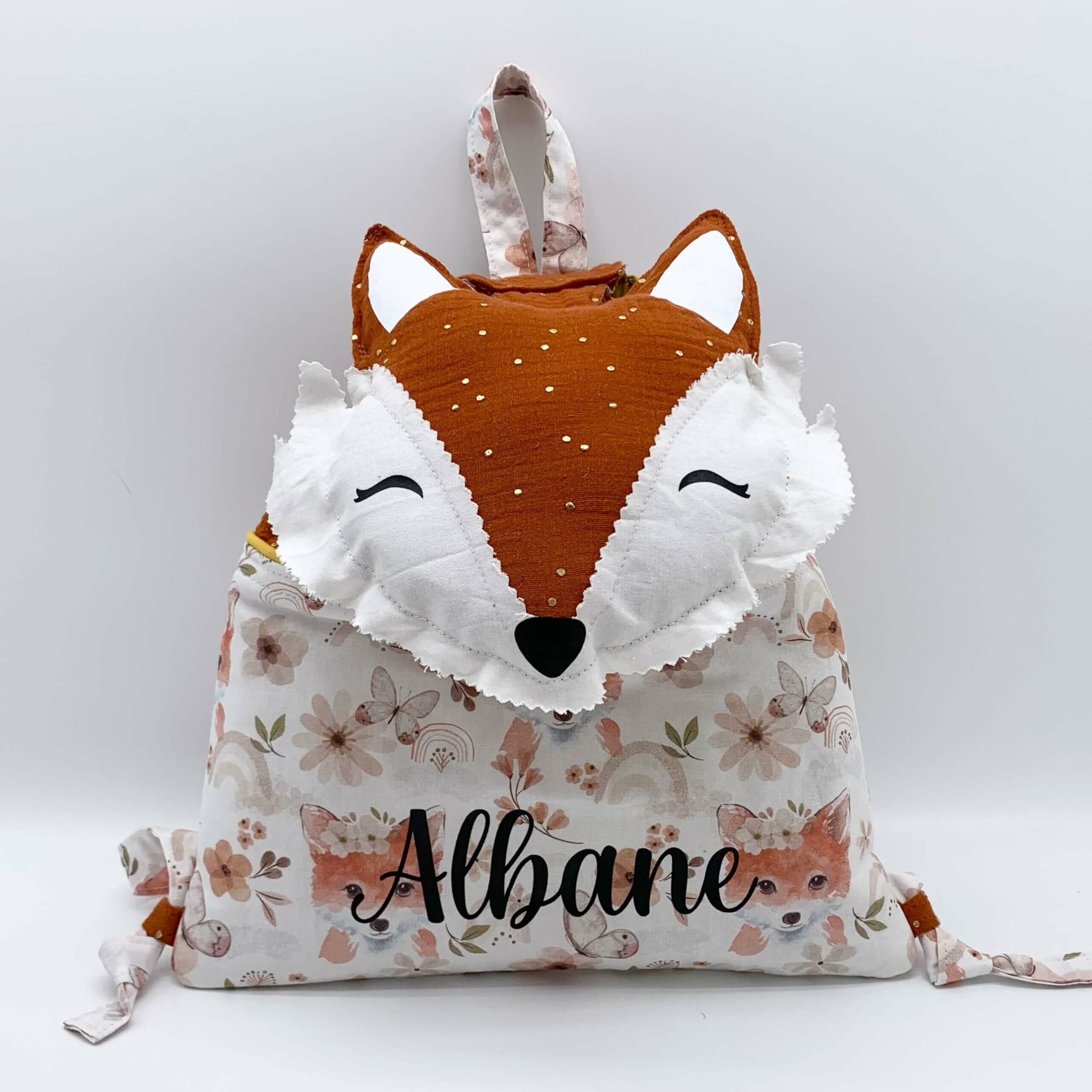 Sac à dos renard sur-mesure