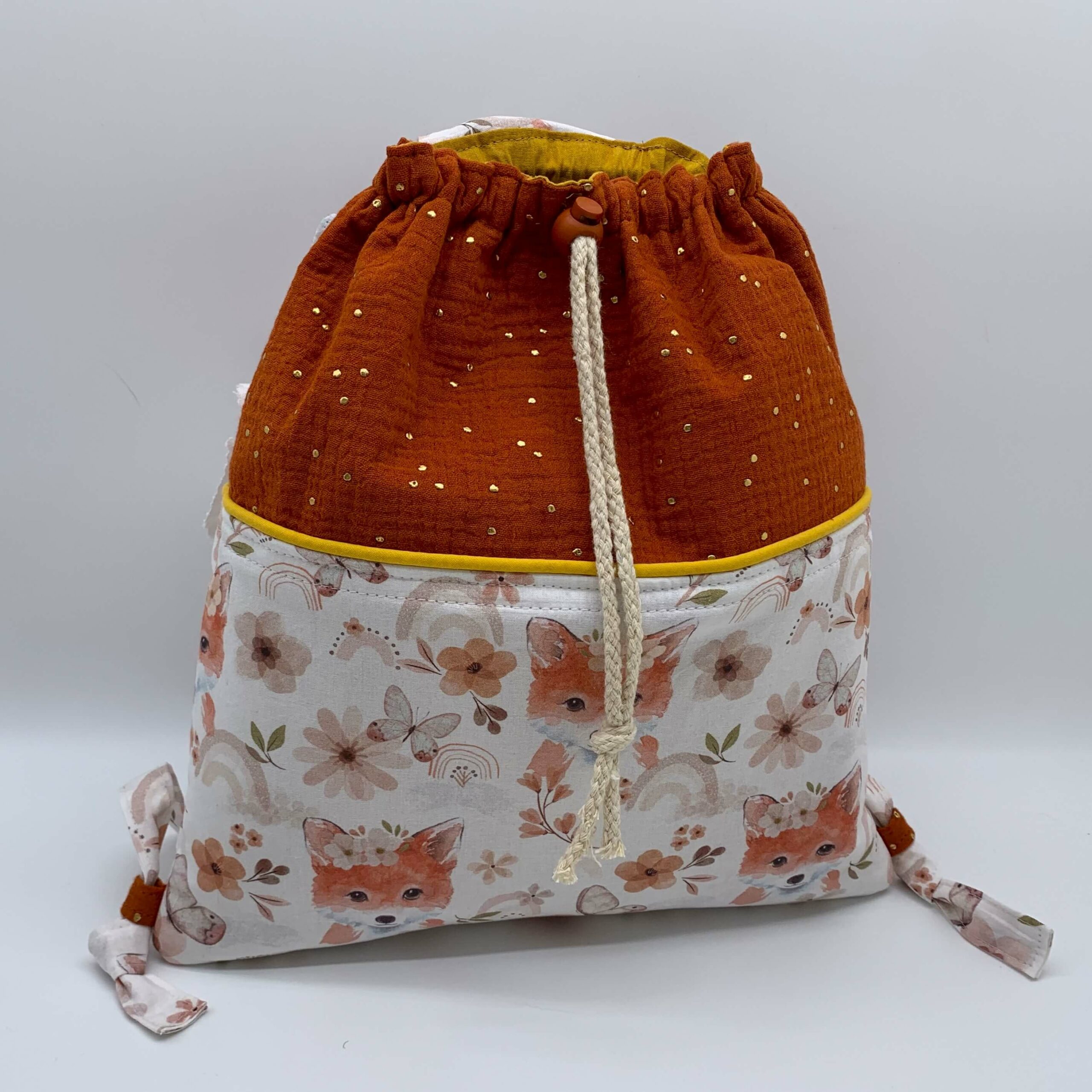 Sac à dos renard sur-mesure
