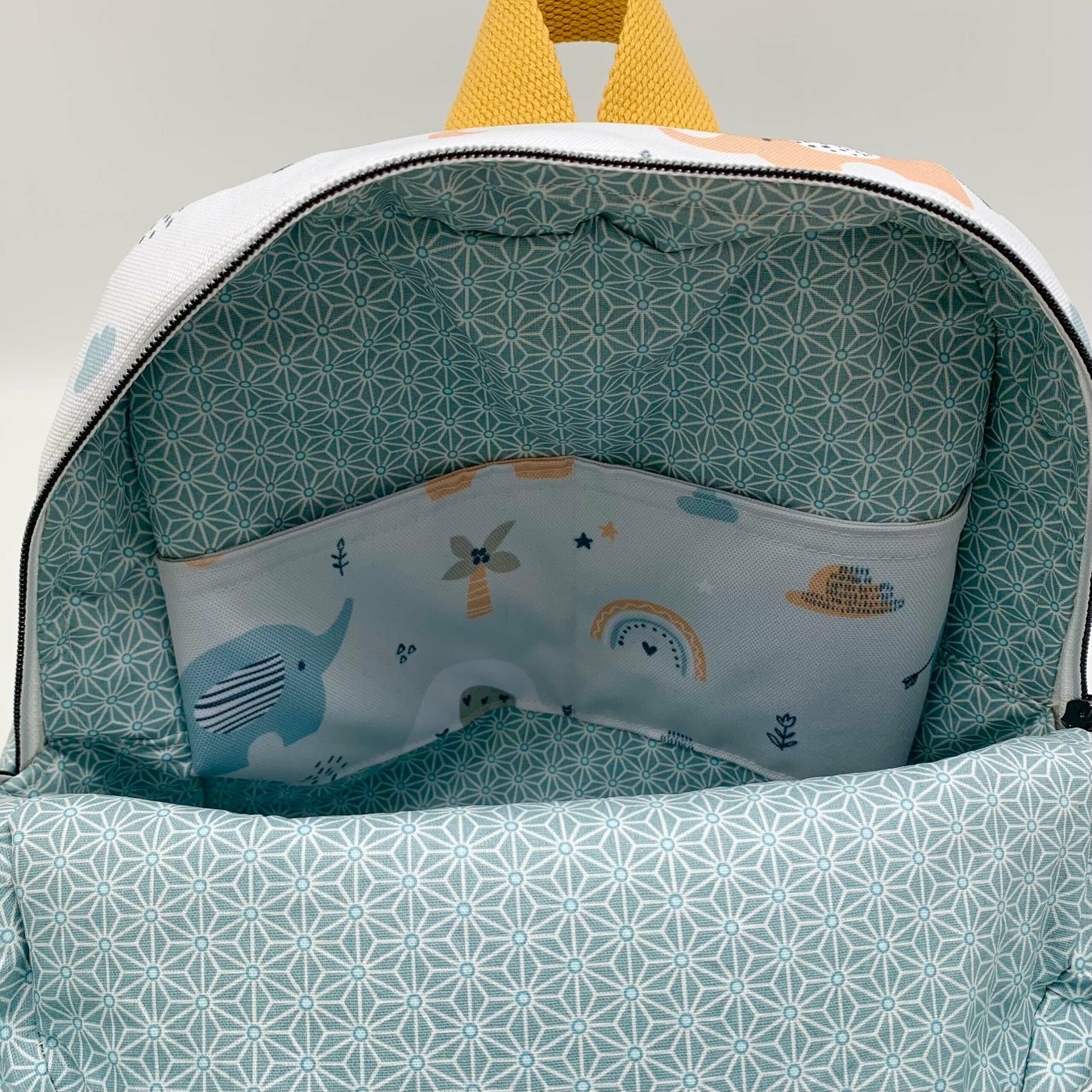 Sac à dos isotherme enfant éléphant doublure