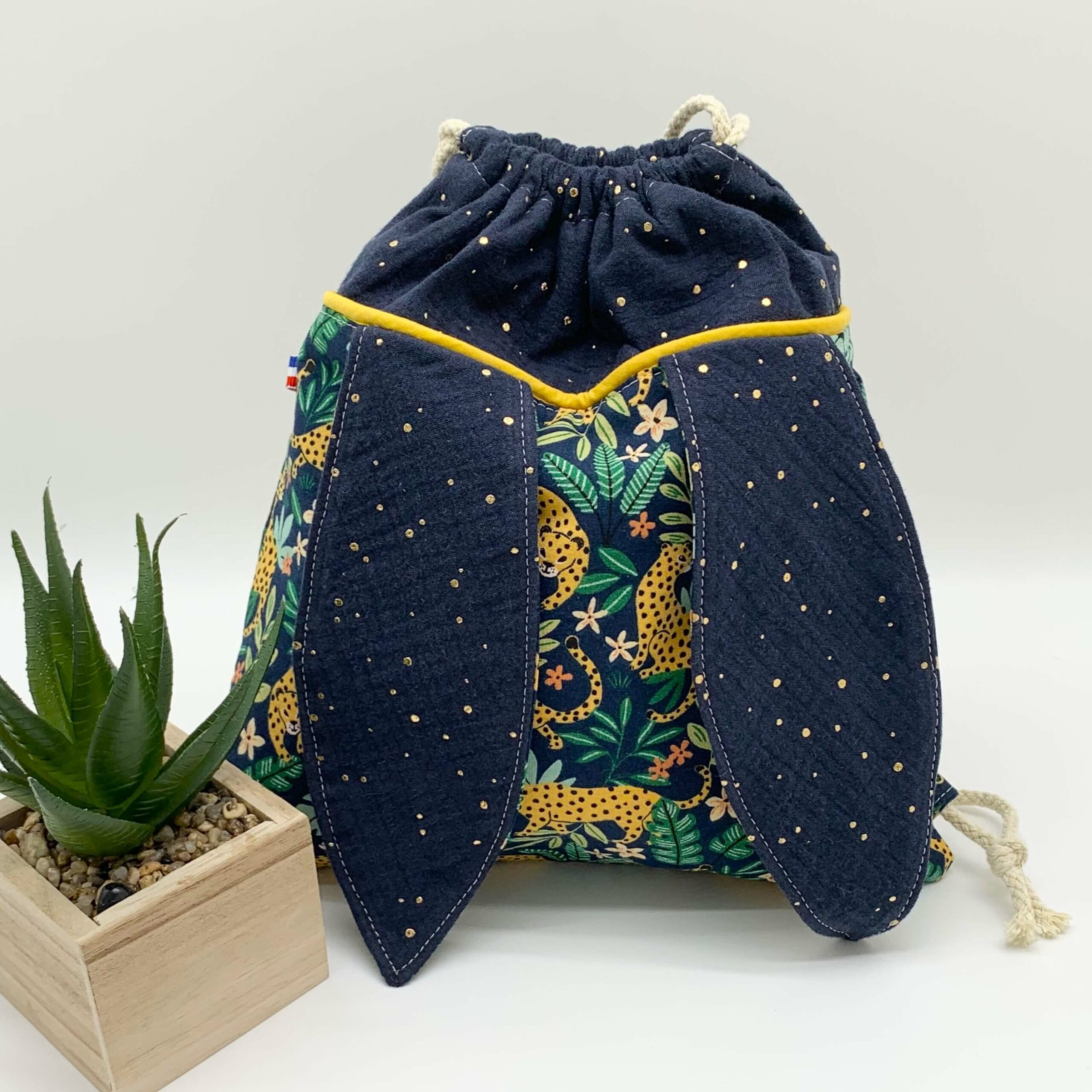 Sac à dos lapin marine