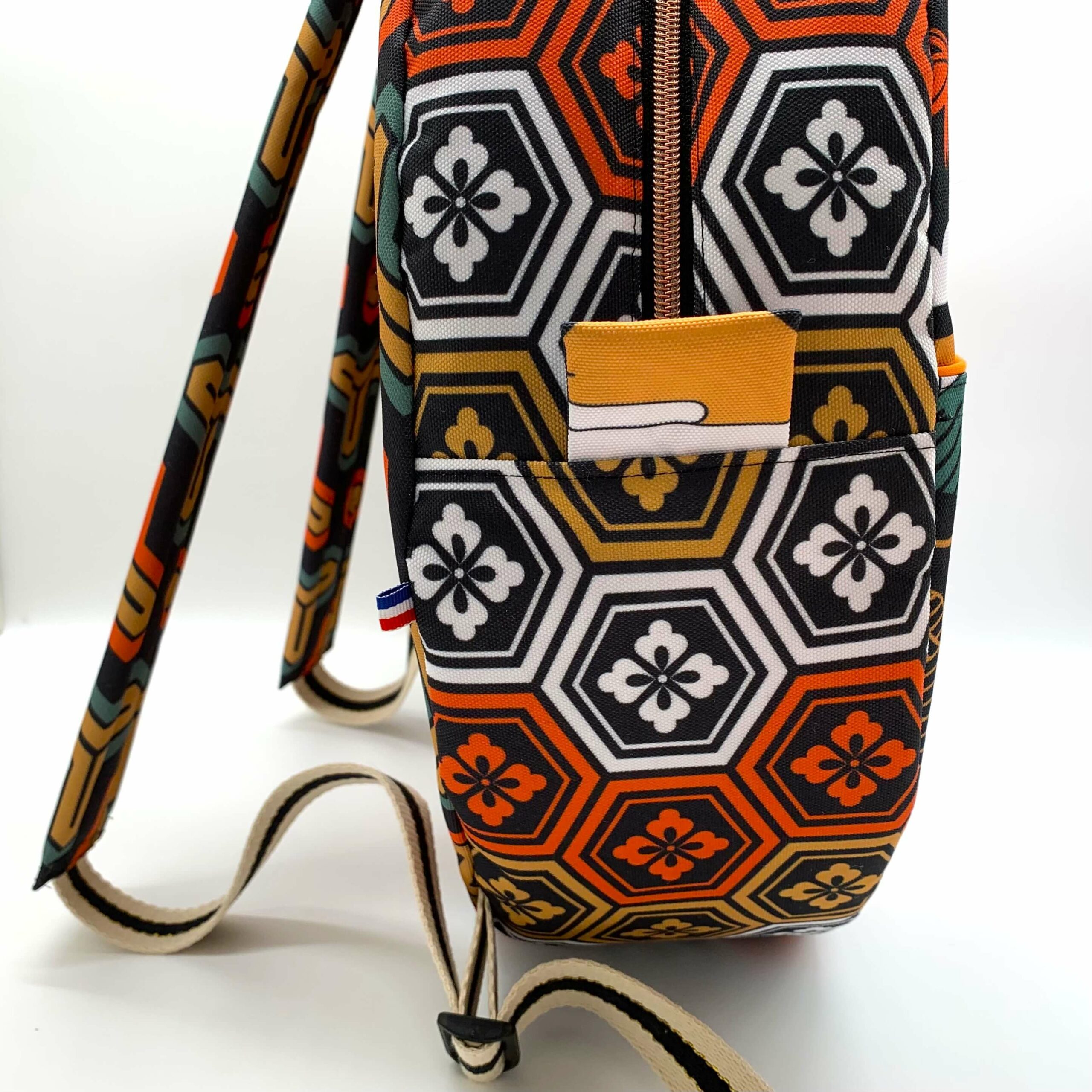 Sac à dos pour tambour chamanique 41cm Grue contour
