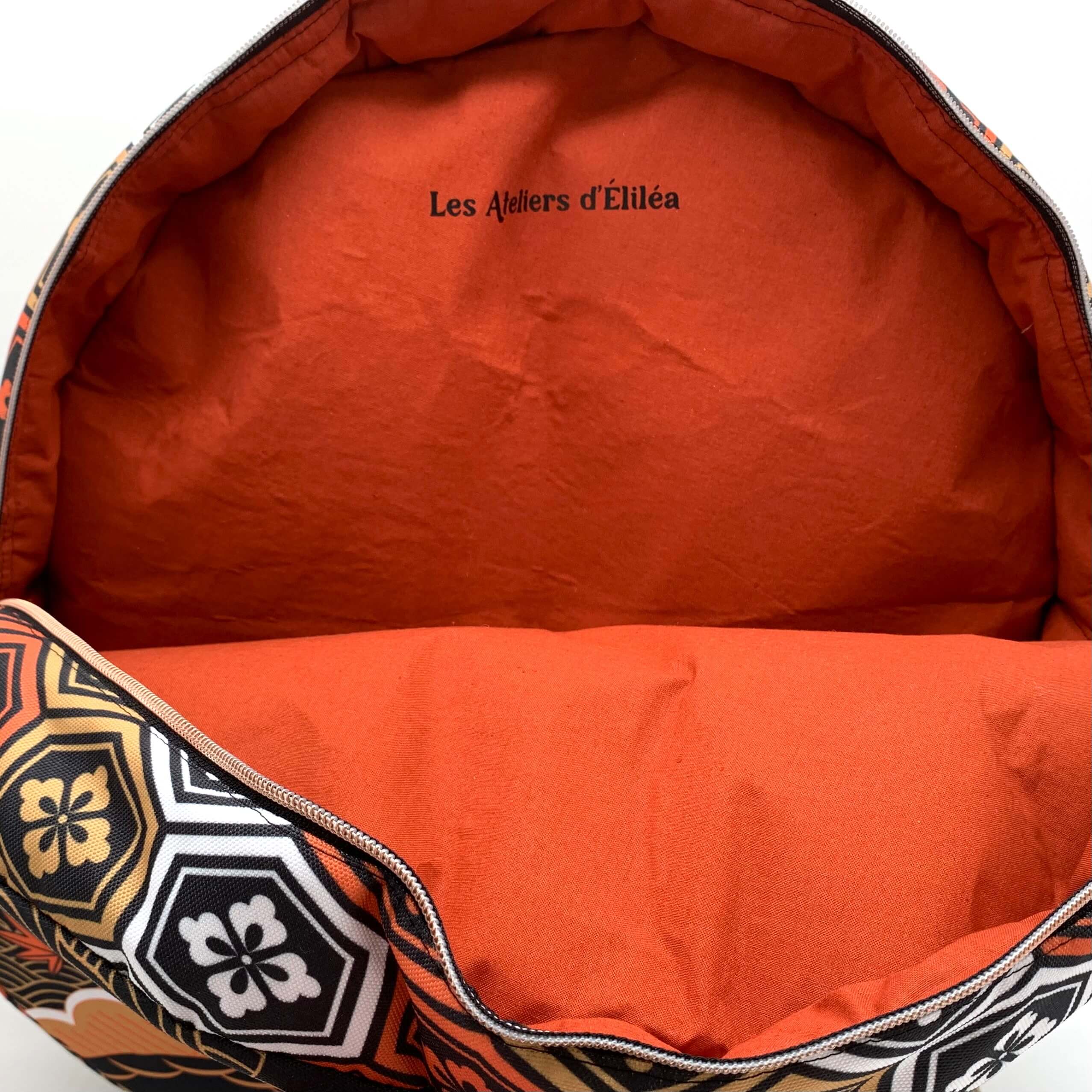 Sac à dos pour tambour chamanique 41cm Grue doublure