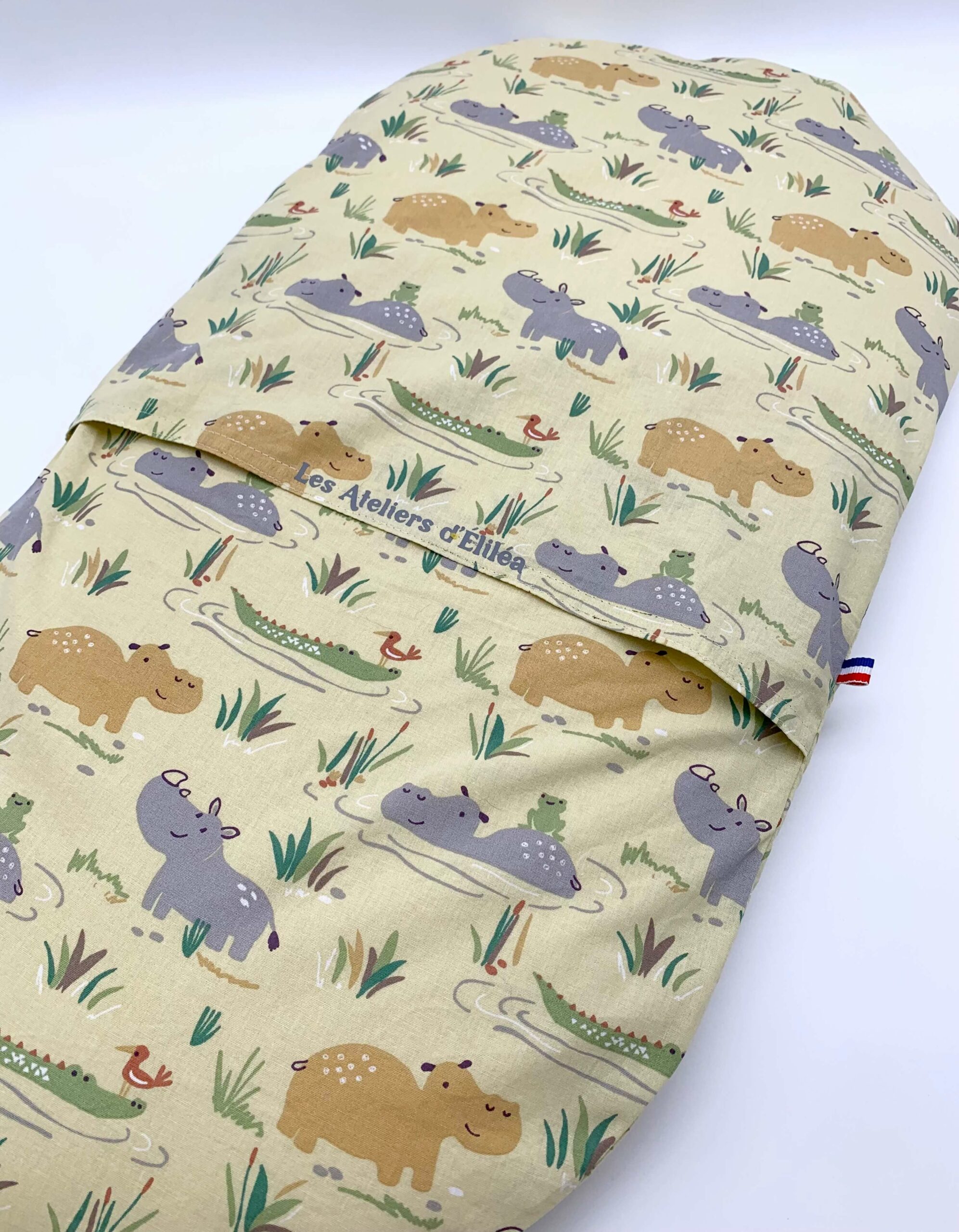 Topponcino et housse croco dos