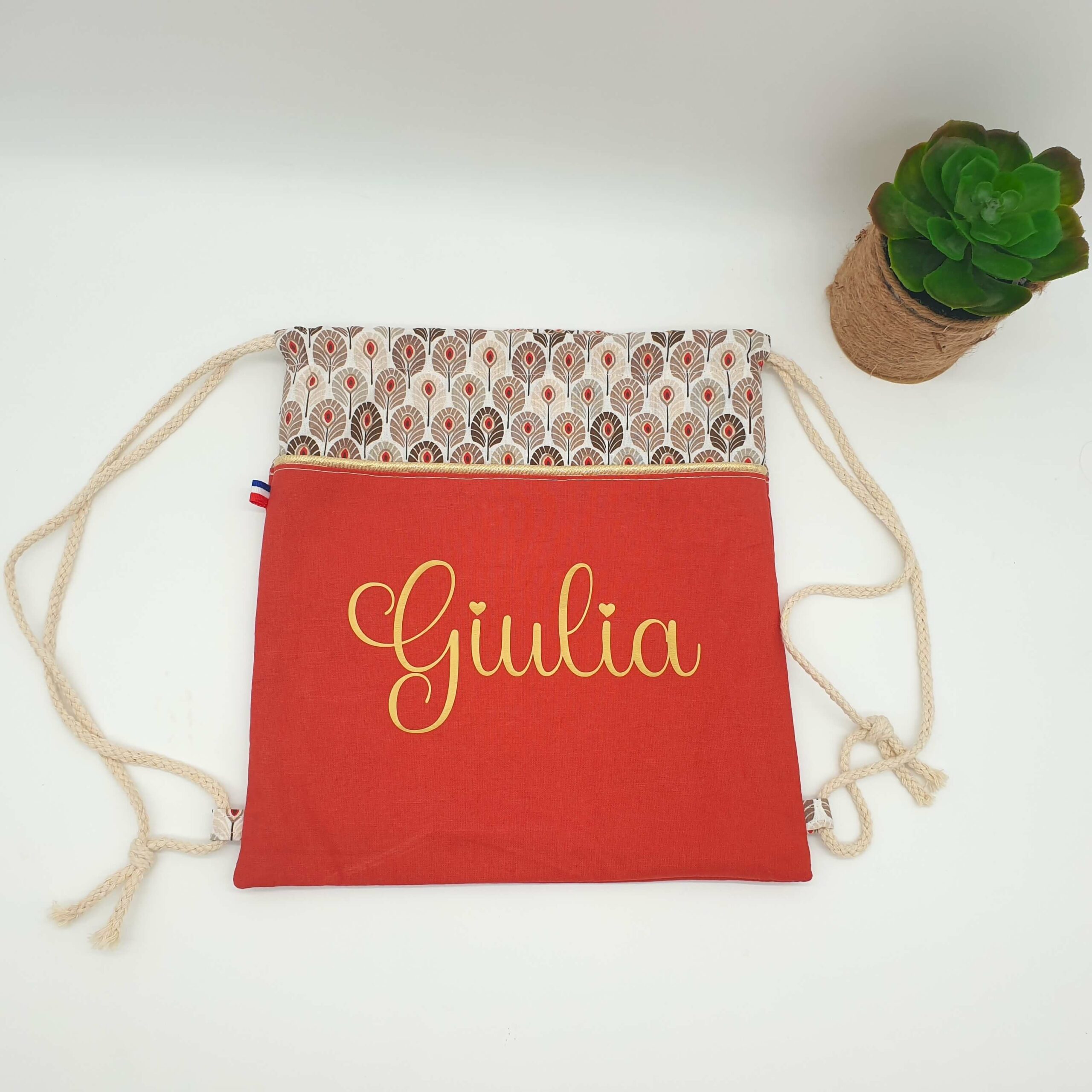 Sac à dos fille personnalisé