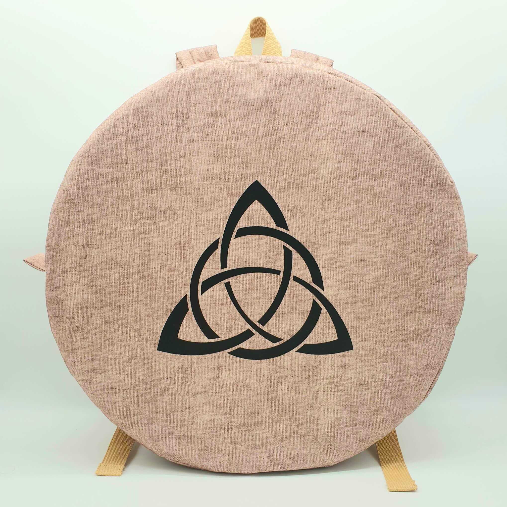 Sac à dos pour tambour chamanique 46cm imperméable naturel