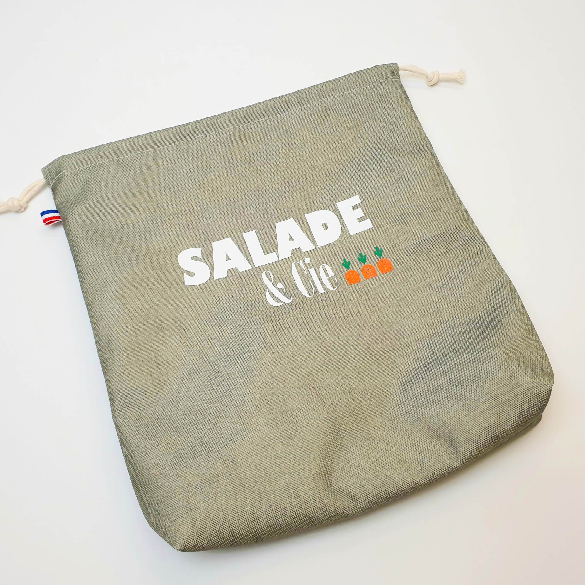 Sac à salade longue conservation vert menthe