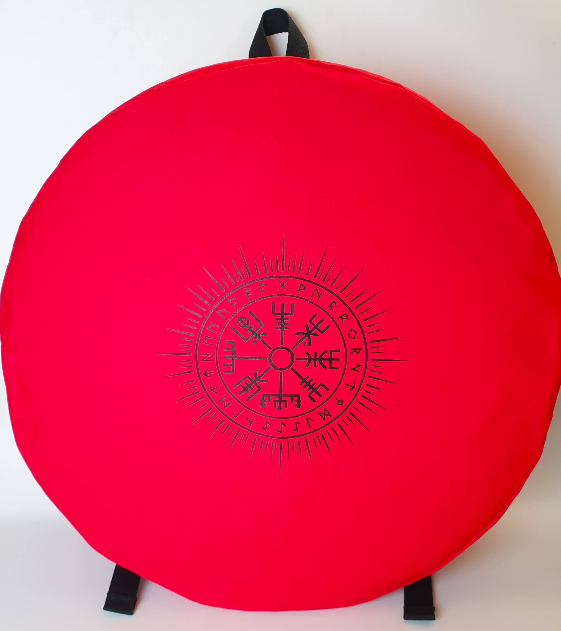 Sac à dos pour tambour chamanique 54cm rouge