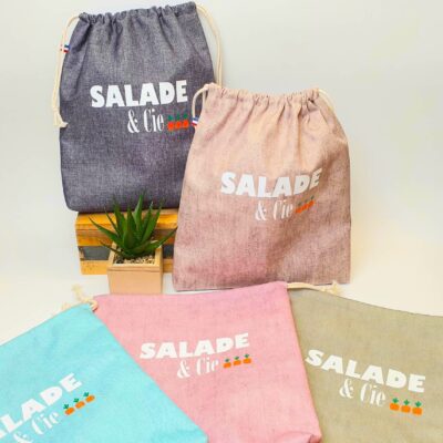 Sac à salade longue conservation ensemble