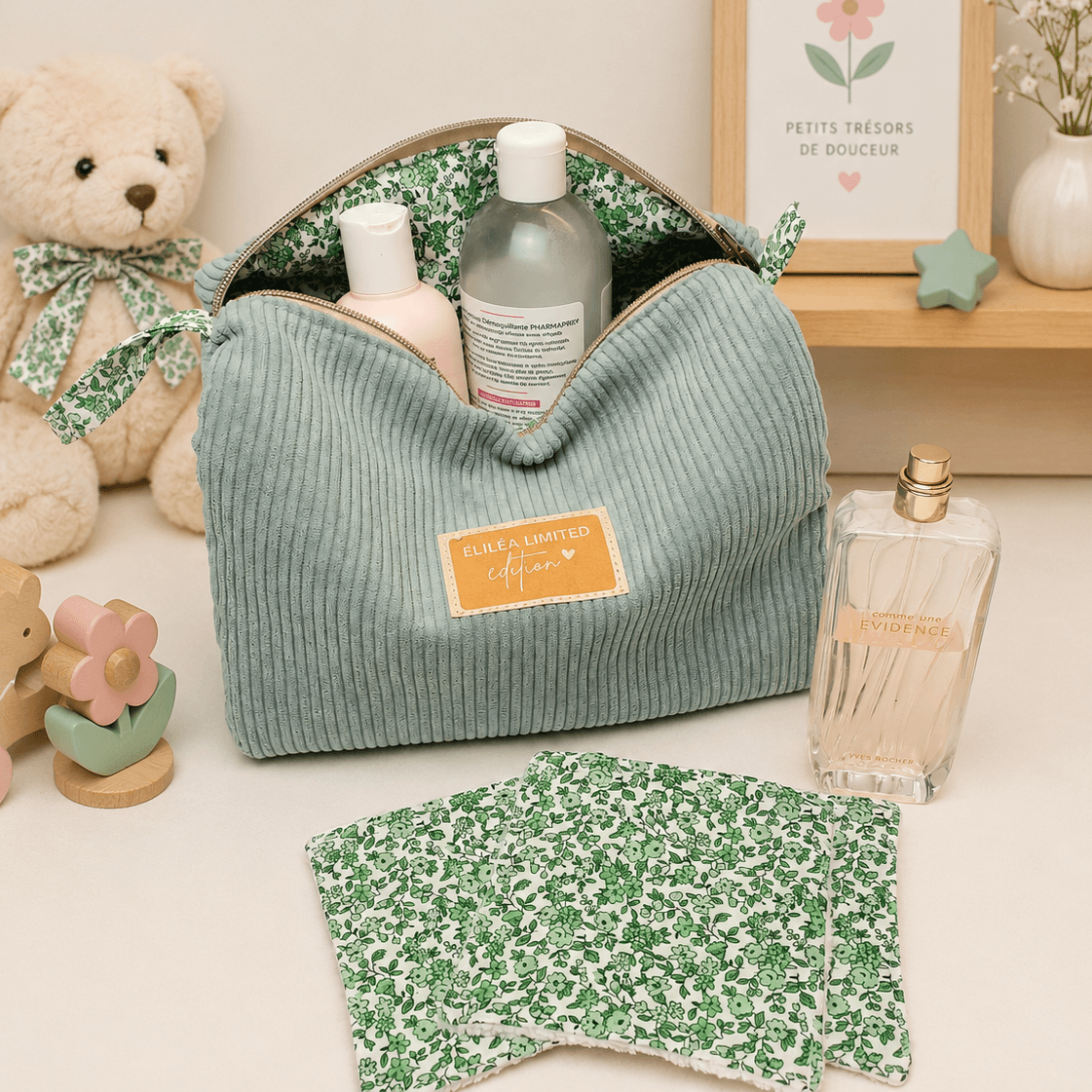 Pack naissance Le P'tit Nécessaire Trousse de toilette