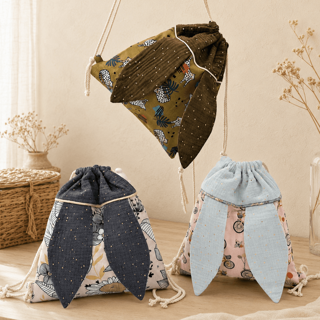 Sac à dos lapin enfant sur-mesure présentation