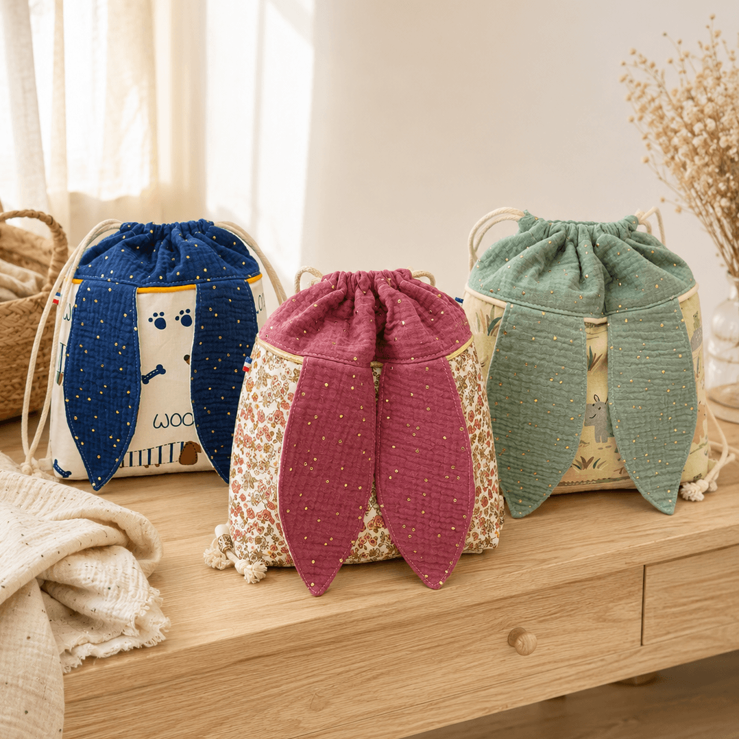 Sac à dos lapin enfant sur-mesure